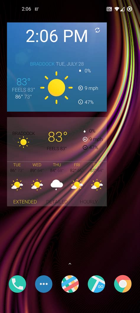 17 of the best weather widgets available on Android in 2021