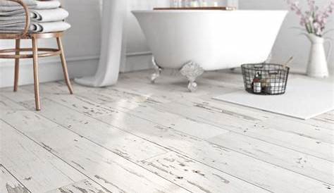 white bathroom wood floor | Wood floor bathroom, White master bathroom