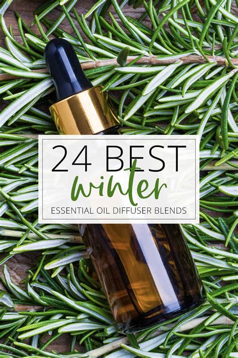 Winter Diffuser Blends {15 Winter Essential Oil Blends}