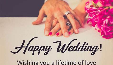 100+ Wedding Wishes For Friend - Marriage Wishes | WishesMsg