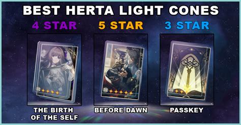 best 4 star light cone for herta