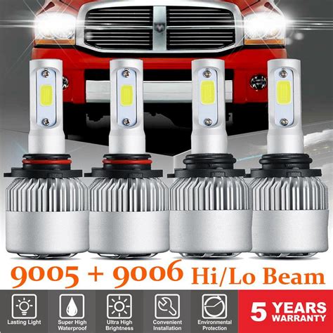 best 9005 and 9006 led headlight bulbs