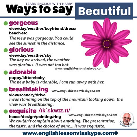best alternative word for beautiful