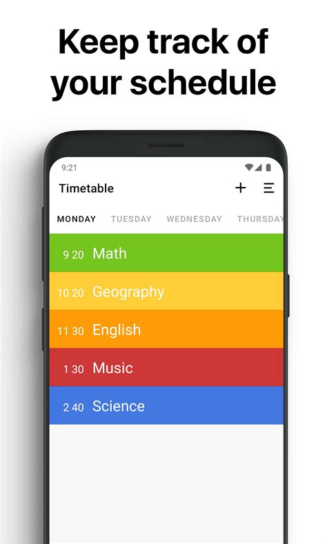 Best App For Class Schedule Android