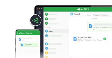 best app to share data from android to ios