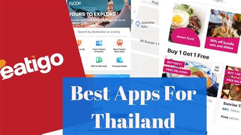 best apps for thailand