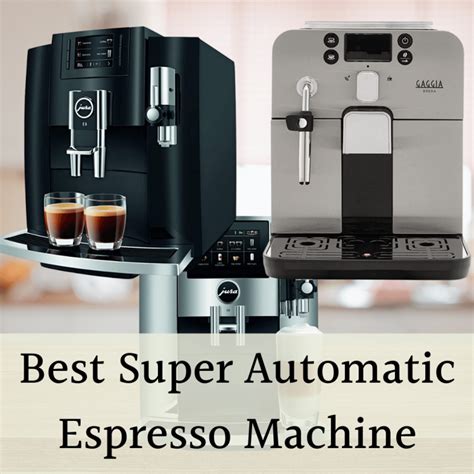 Best Automatic Espresso Machine For Beginners
