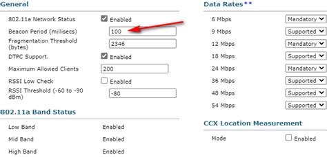 Best Beacon Interval For Streaming