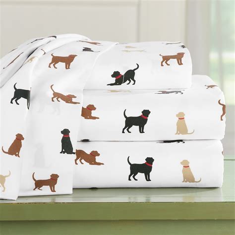 best bed sheet material for dog hair