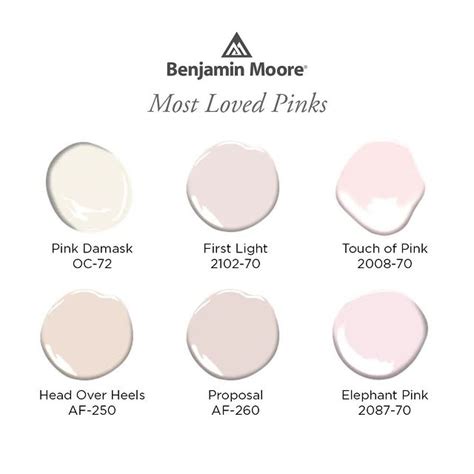 Best Benjamin Moore Light Pink