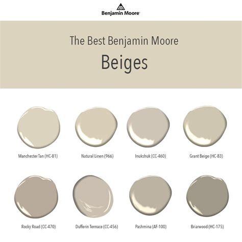 Best Benjamin Moore Warm Beige