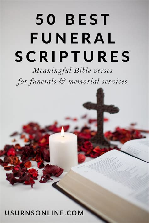 best bible scriptures for a funeral
