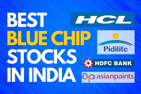 best blue chip stocks india