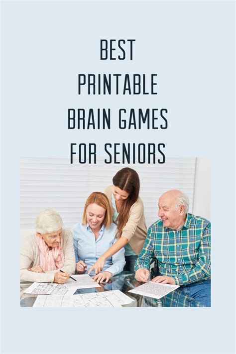 best brain games for seniors