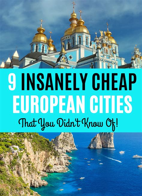 best budget travel destinations in europe