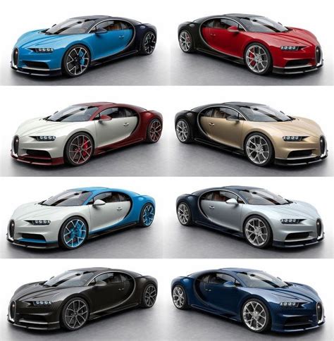 Best Bugatti Colors