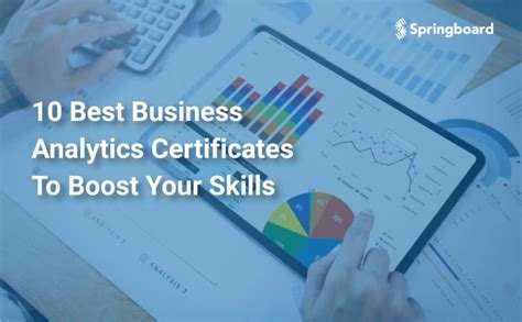 best business analytics certificate programs