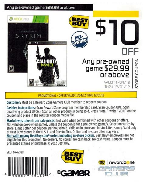 best buy coupons video games