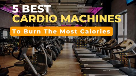 Best Cardio Machine For Calorie Burn  A Comprehensive Guide