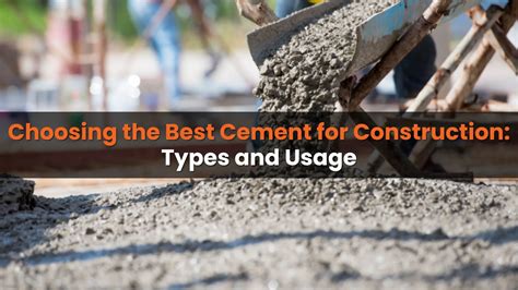 Best Cement In Construction