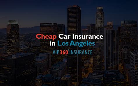 best cheap car insurance los angeles