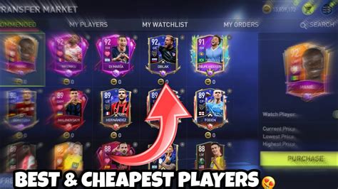 best cheap fifa mobile players