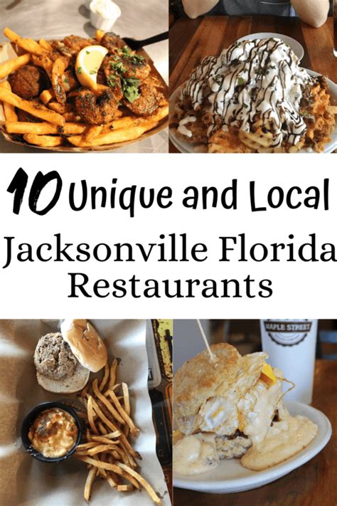 Unique, Local Places to Eat in Jacksonville, Florida The Florida