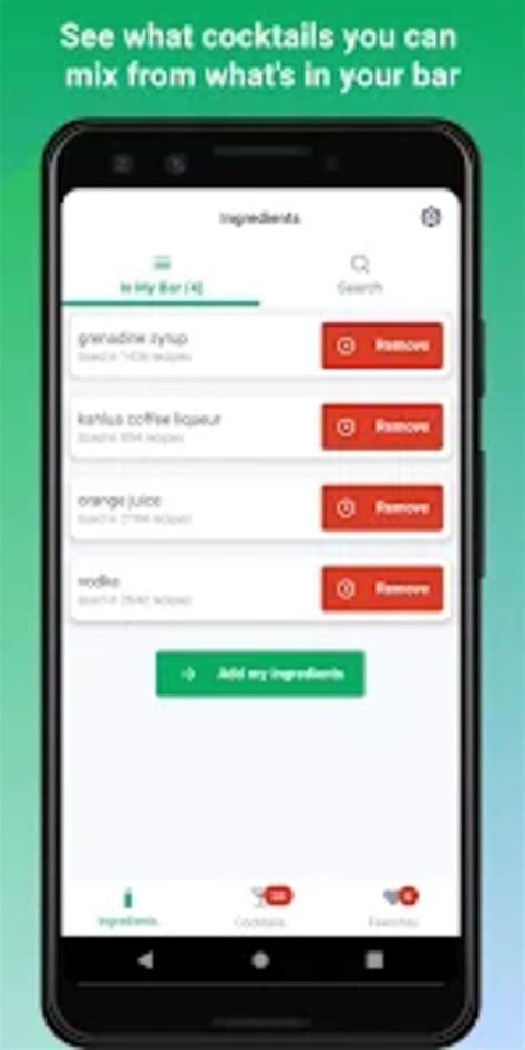 Best Cocktail Builder App