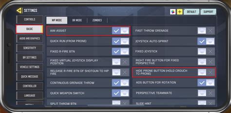 Best Cod Mobile Settings Controller