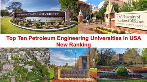 best colleges for petroleum engineering