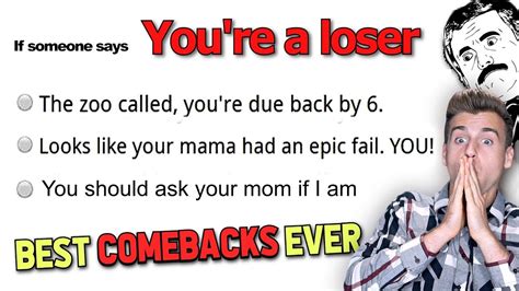 best comebacks to say people