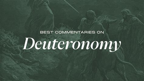 best commentary on deuteronomy