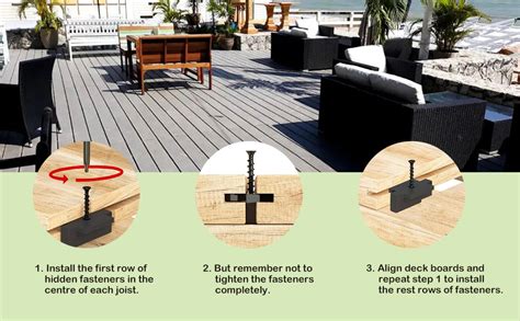 Best Composite Decking Hidden Fasteners