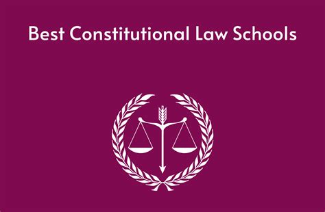 best constitutional law programs
