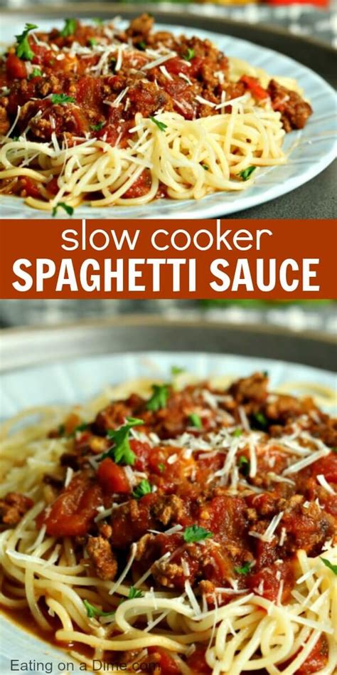 Best Crock Pot Spaghetti Sauce Recipe