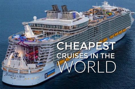 best deals on cruise packages