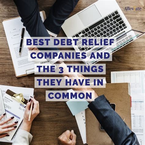 best debt relief management companies