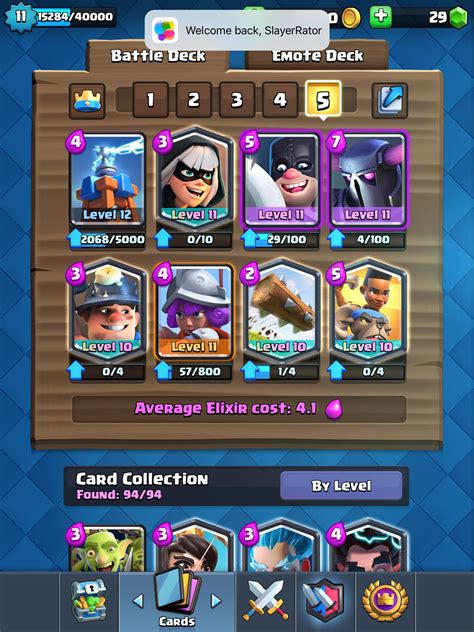 best deck for arena 6 2023