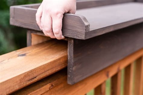 Best Deck Railing Table