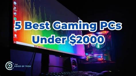 Best Desktop Pc Under 2000