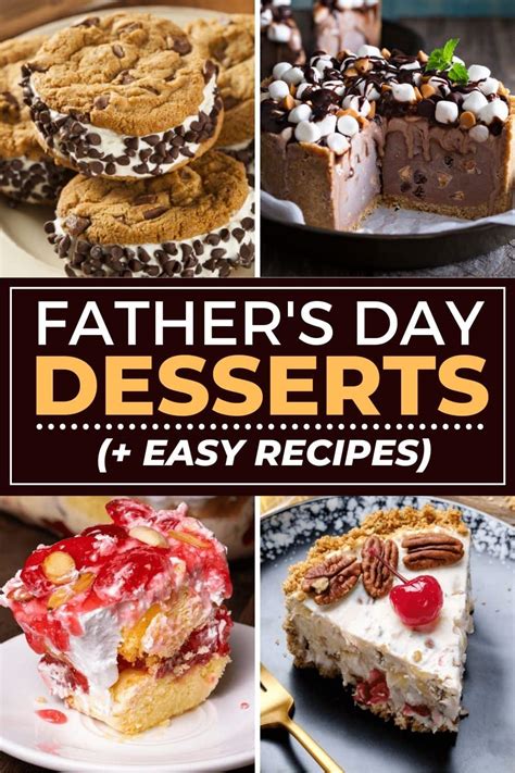 best dessert for father's day