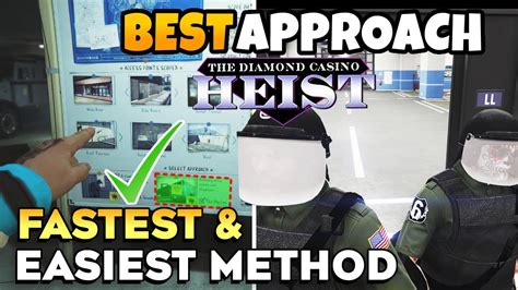 best diamond casino heist approach