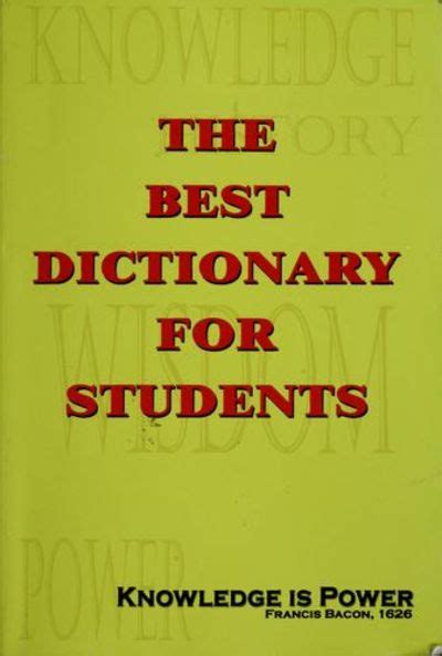 best dictionary book for students