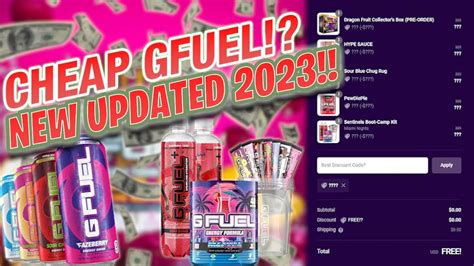 Best Discount Code For Gfuel