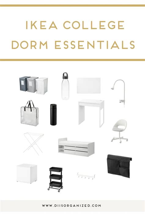 Best Dorm Things From Ikea