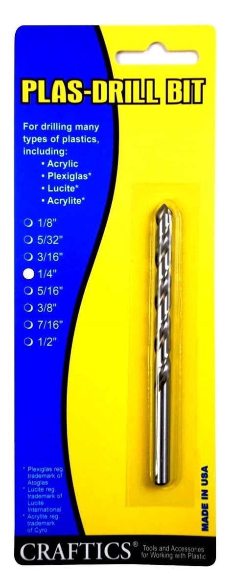 Best Drill Bit For Plexiglass