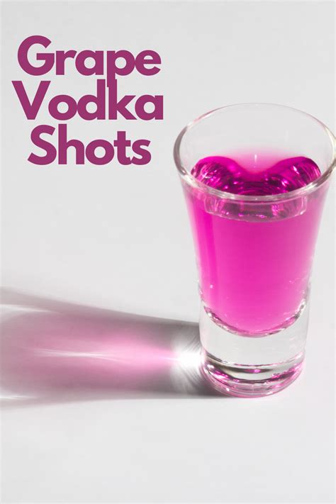 Best Drinks To Make With Grape Vodka