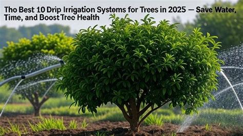 Best Drip Irrigation For Trees
