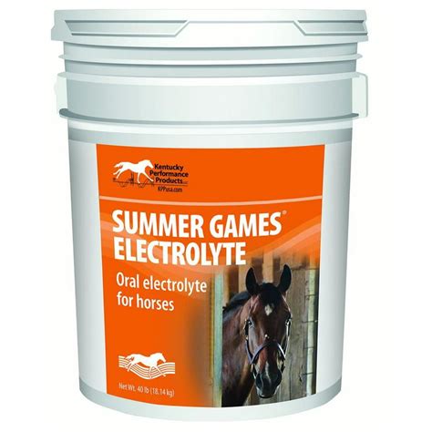 best electrolytes for horses