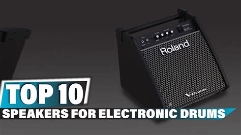 Best Electronic Drums Speakers